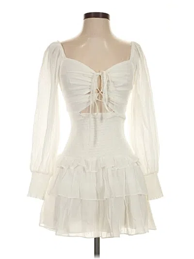 Pre-owned Astr Cocktail Dress In Ivory