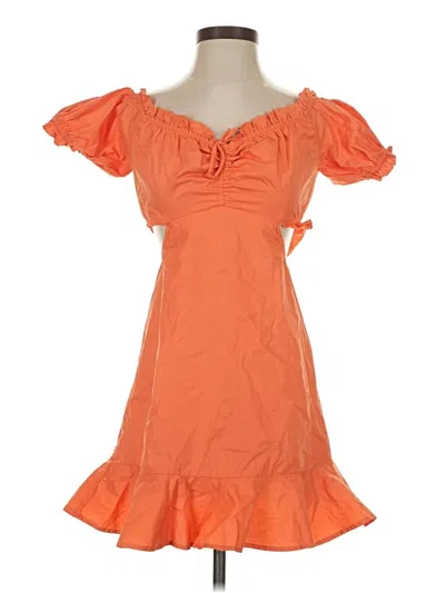 Pre-owned Astr Cocktail Dress In Orange