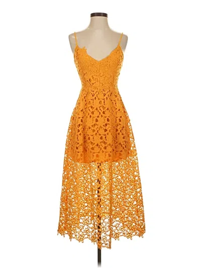 Pre-owned Astr Cocktail Dress In Orange