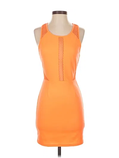 Pre-owned Astr Cocktail Dress In Orange