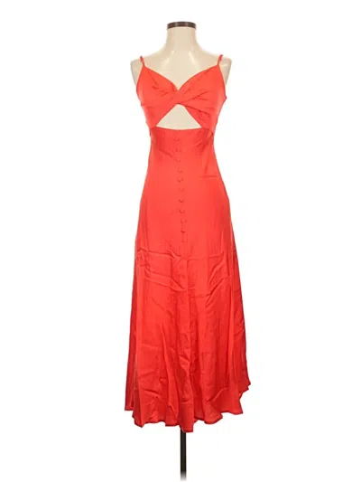 Pre-owned Astr Cocktail Dress In Orange