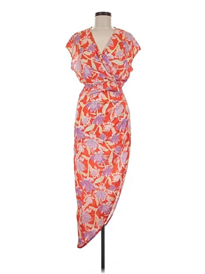Pre-owned Astr Cocktail Dress In Orange