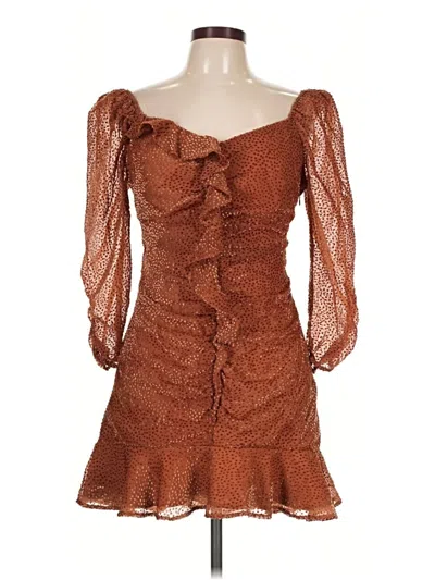 Pre-owned Astr Cocktail Dress In Orange