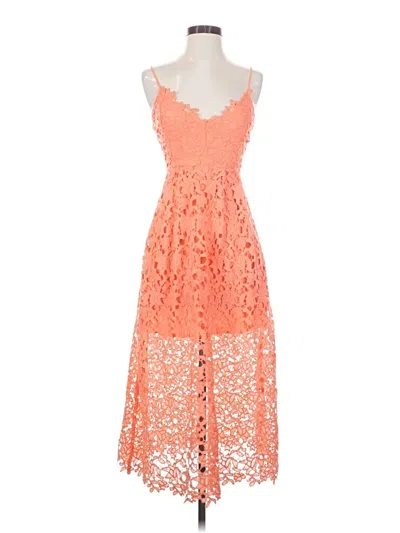 Pre-owned Astr Cocktail Dress In Orange