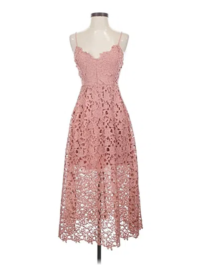Pre-owned Astr Cocktail Dress In Pink