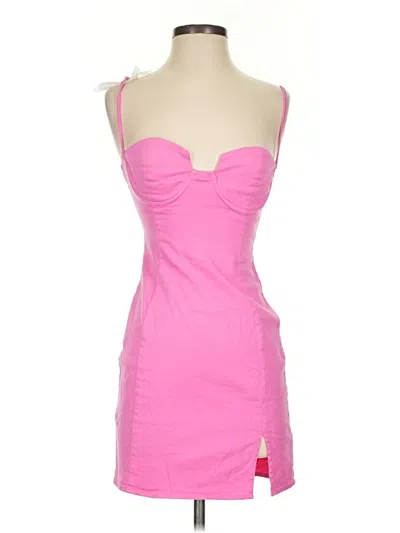 Pre-owned Astr Cocktail Dress In Pink