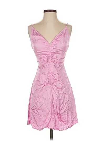 Pre-owned Astr Cocktail Dress In Pink