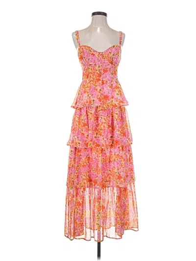 Pre-owned Astr Cocktail Dress In Pink
