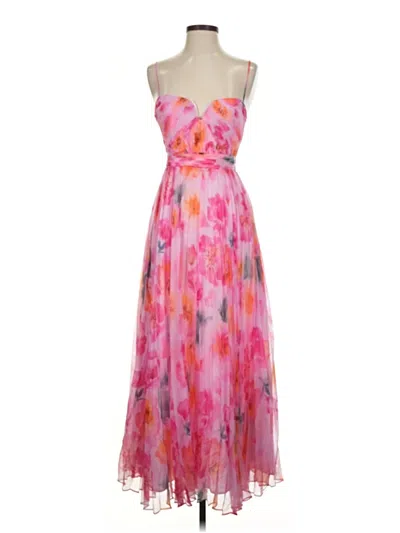 Pre-owned Astr Cocktail Dress In Pink