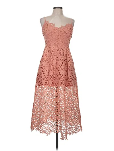 Pre-owned Astr Cocktail Dress In Pink