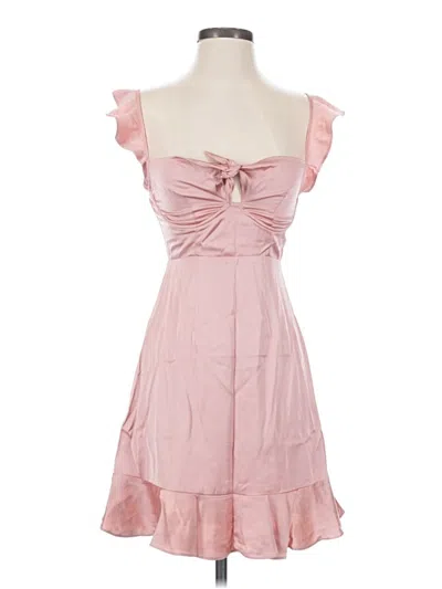 Pre-owned Astr Cocktail Dress In Pink