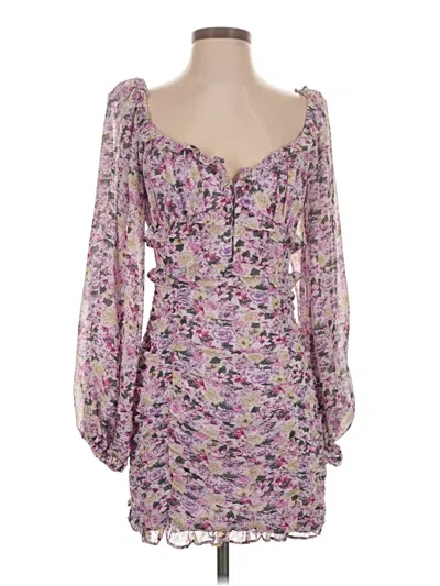 Pre-owned Astr Cocktail Dress In Purple