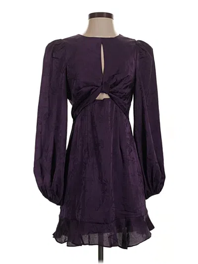 Pre-owned Astr Cocktail Dress In Purple