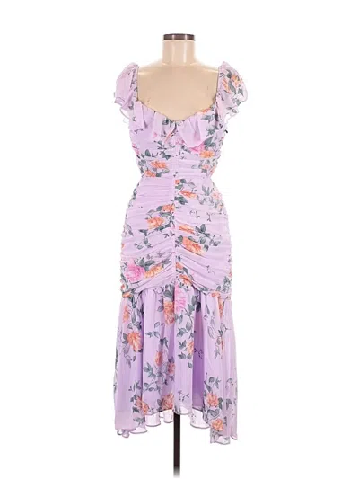 Pre-owned Astr Cocktail Dress In Purple