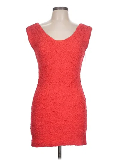 Pre-owned Astr Cocktail Dress In Red