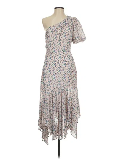Pre-owned Astr Cocktail Dress In Silver