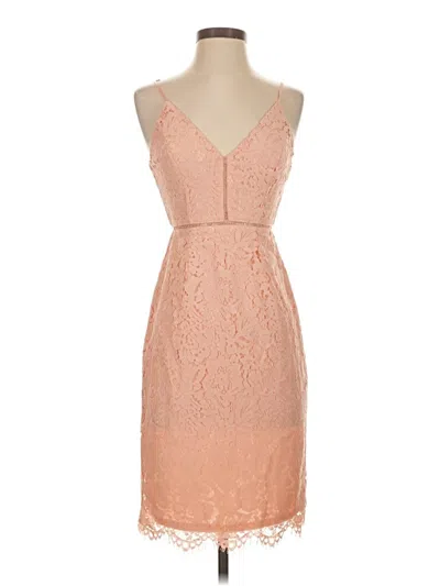 Pre-owned Astr Cocktail Dress In Tan