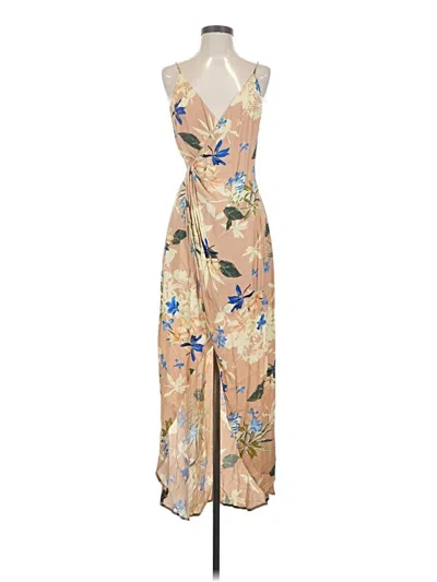 Pre-owned Astr Cocktail Dress In Tan