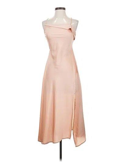 Pre-owned Astr Cocktail Dress In Tan
