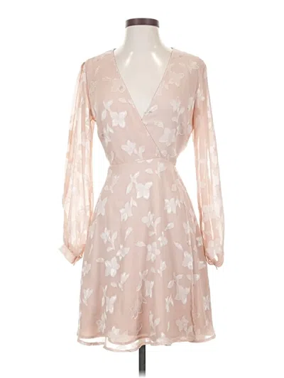 Pre-owned Astr Cocktail Dress In Tan