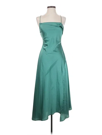 Pre-owned Astr Cocktail Dress In Teal