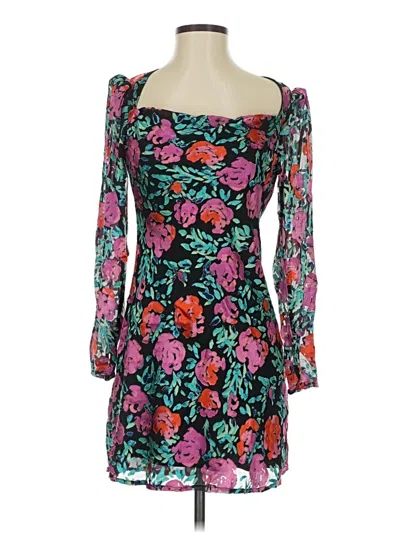 Pre-owned Astr Cocktail Dress In Teal
