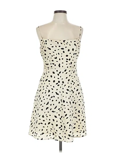 Pre-owned Astr Cocktail Dress In White