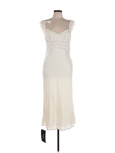 Pre-owned Astr Cocktail Dress In White