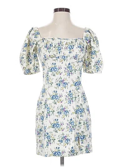 Pre-owned Astr Cocktail Dress In White