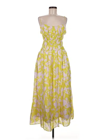 Pre-owned Astr Cocktail Dress In Yellow