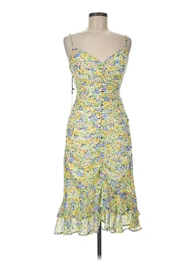 Astr Cocktail Dress In Yellow