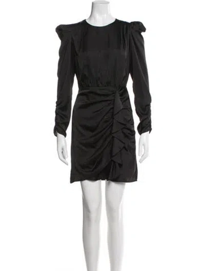 Pre-owned Astr Crew Neck Mini Dress In Multi