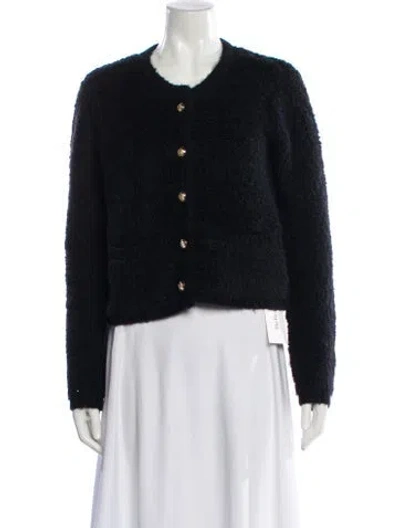 Pre-owned Astr Crew Neck Sweater In Black