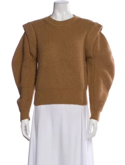 Pre-owned Astr Crew Neck Sweater In Brown
