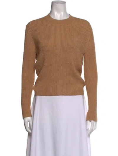 Pre-owned Astr Crew Neck Sweater In Brown/neutrals