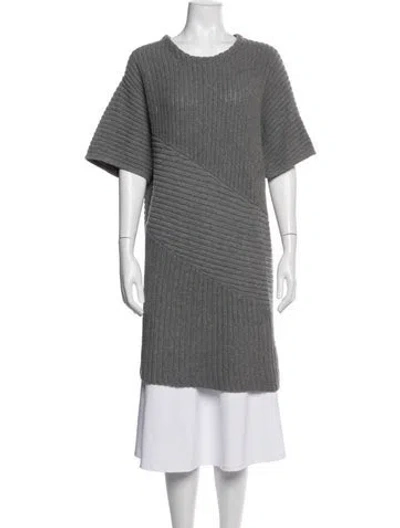 Pre-owned Astr Crew Neck Sweater In Gray