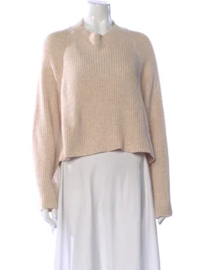 Pre-owned Astr Crew Neck Sweater In Neutral
