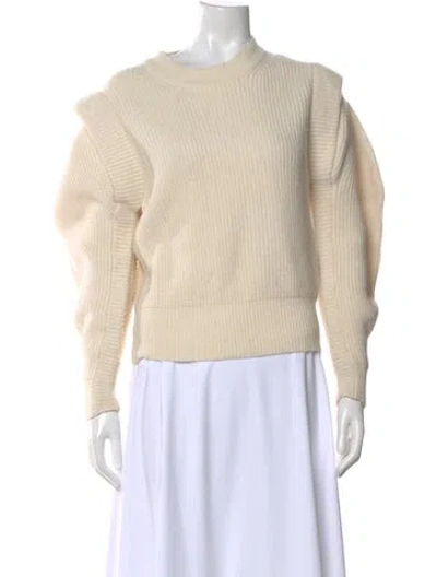 Pre-owned Astr Crew Neck Sweater In Neutral