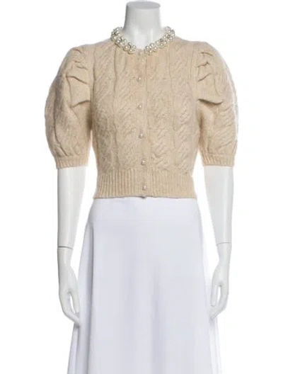 Pre-owned Astr Crew Neck Sweater In Neutral