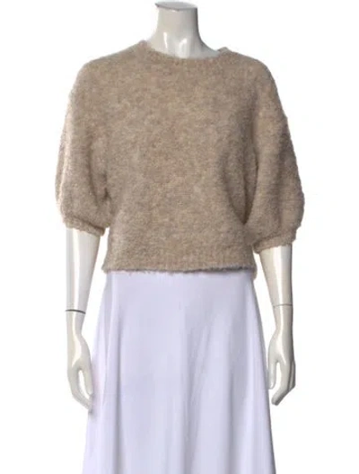 Pre-owned Astr Crew Neck Sweater In Neutral