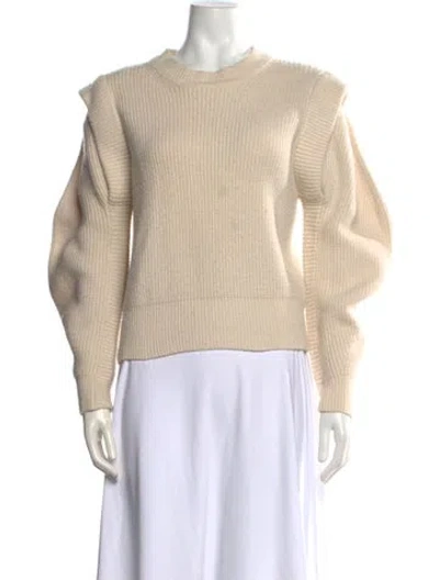 Pre-owned Astr Crew Neck Sweater In Neutrals