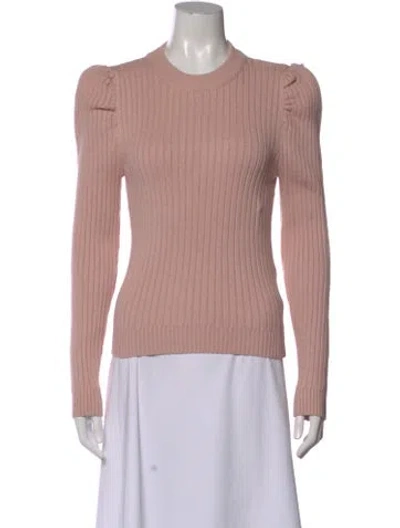 Pre-owned Astr Crew Neck Sweater In Pink