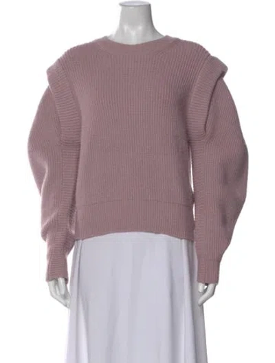 Pre-owned Astr Crew Neck Sweater In Pink