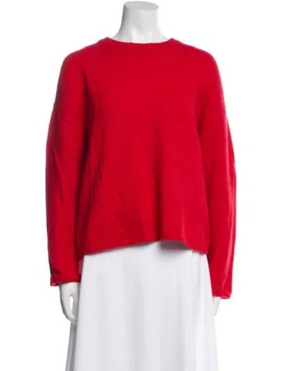 Pre-owned Astr Crew Neck Sweater In Red