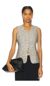 Astr Delphia Vest In Blk Speckle In 黑色斑点