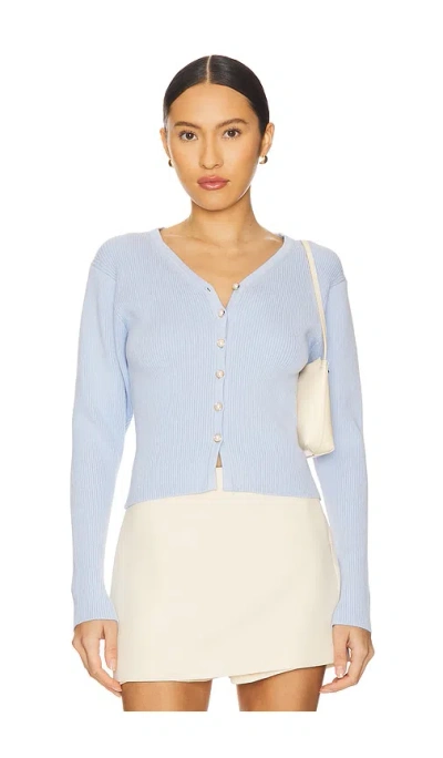 Astr Delynn Cardigan In Sky Blue