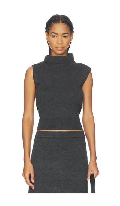 Astr Deora Sweater In Gray