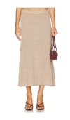 Astr Deora Sweater Skirt In Neutral