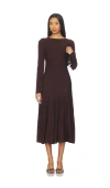 Astr Doreyda Sweater Dress In Purple