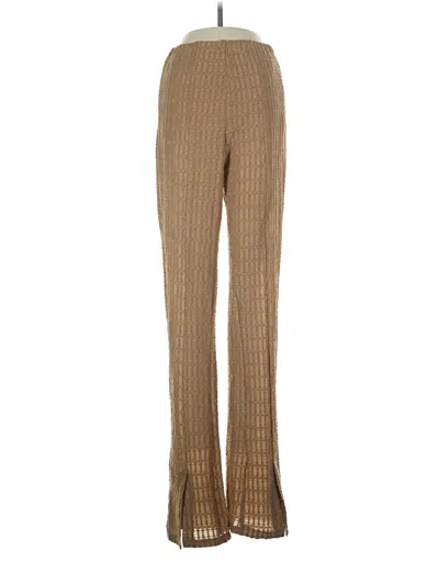 Pre-owned Astr Dress Pants In Gold